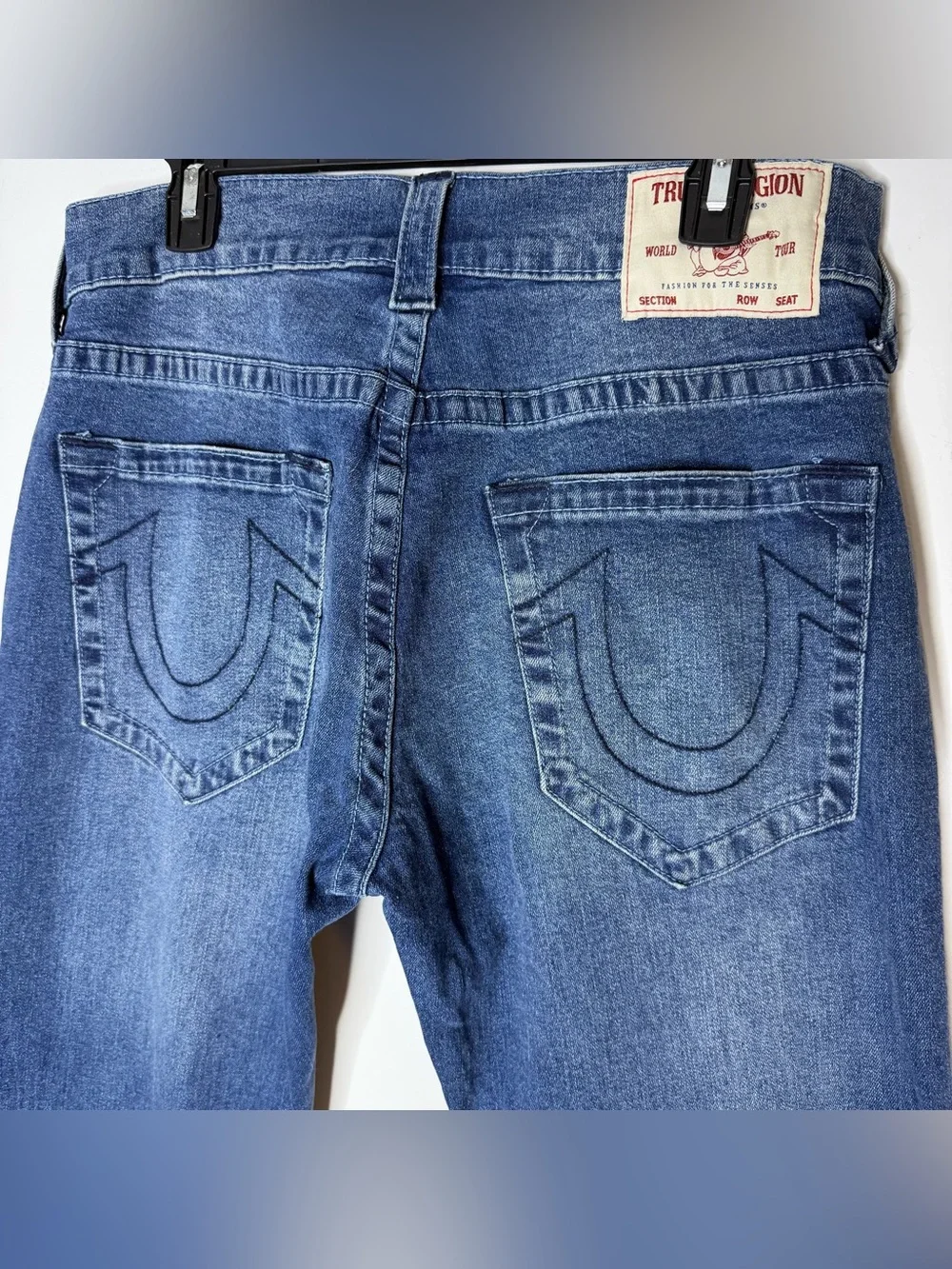 True religion Ricky relaxed straight jeans size 33